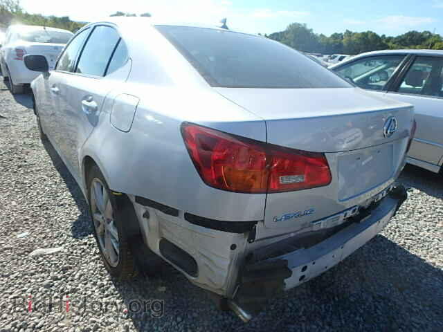2007 LEXUS IS250 - VIN: JTHBK262X75036524 - Фото 3
