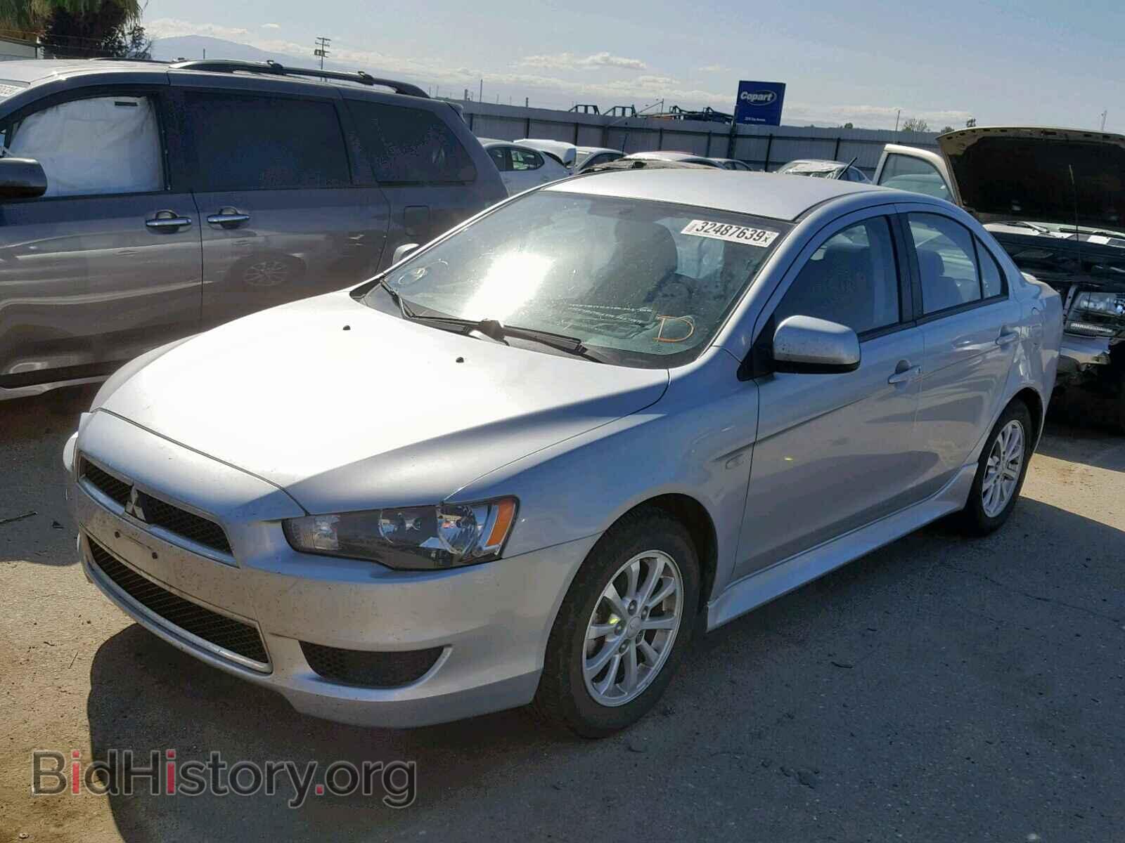 2012 MITSUBISHI LANCER - VIN: JA32V2FW7CU031453 - Фото 2