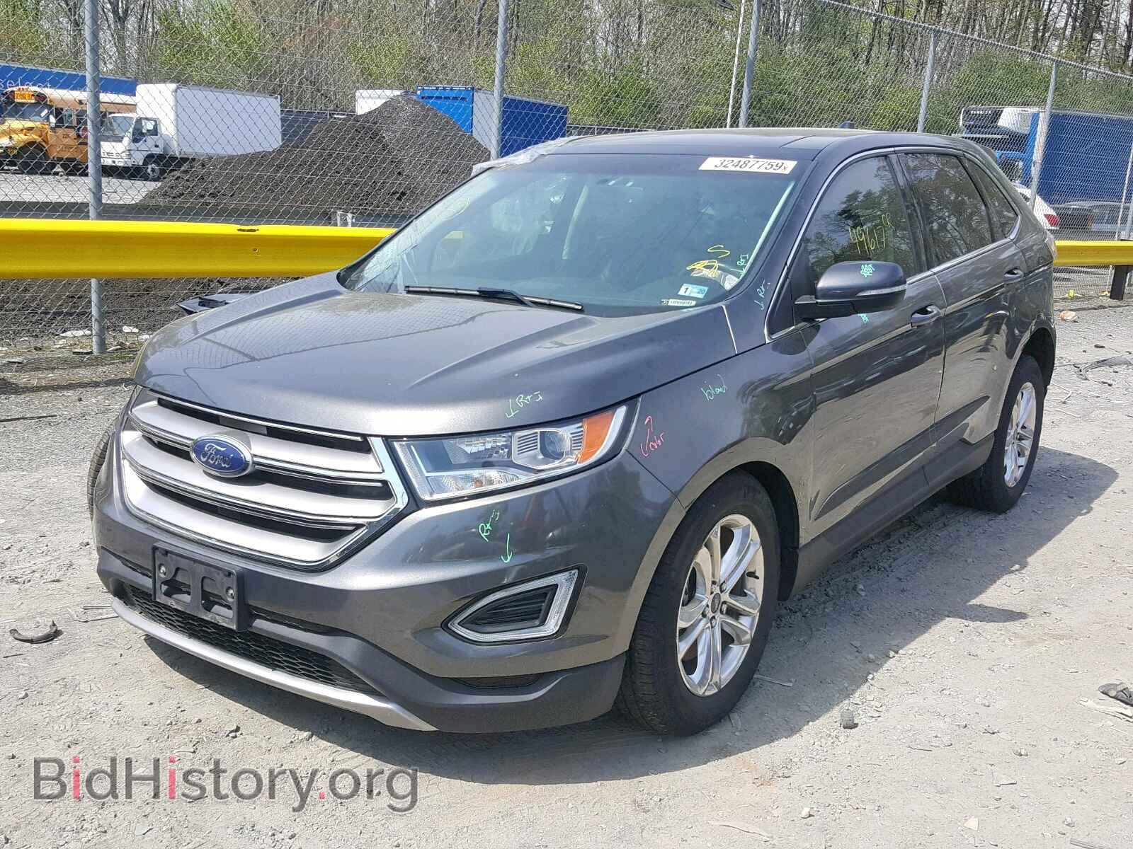 2015 FORD EDGE SEL - VIN: 2FMTK4J82FBC37501 - Photo 2