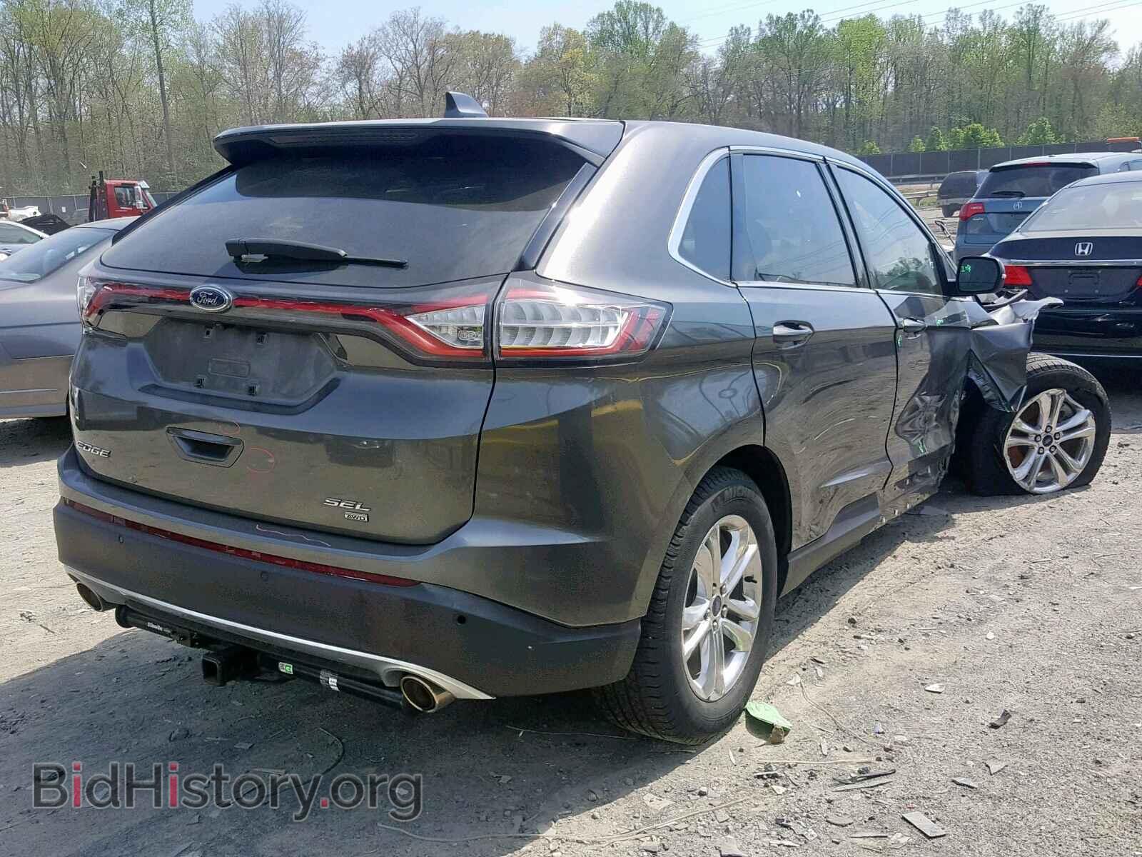 2015 FORD EDGE SEL - VIN: 2FMTK4J82FBC37501 - Photo 4