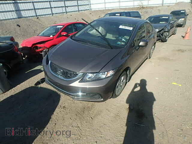 2013 HONDA CIVIC - VIN: 2HGFB2F50DH590397 - Фото 2