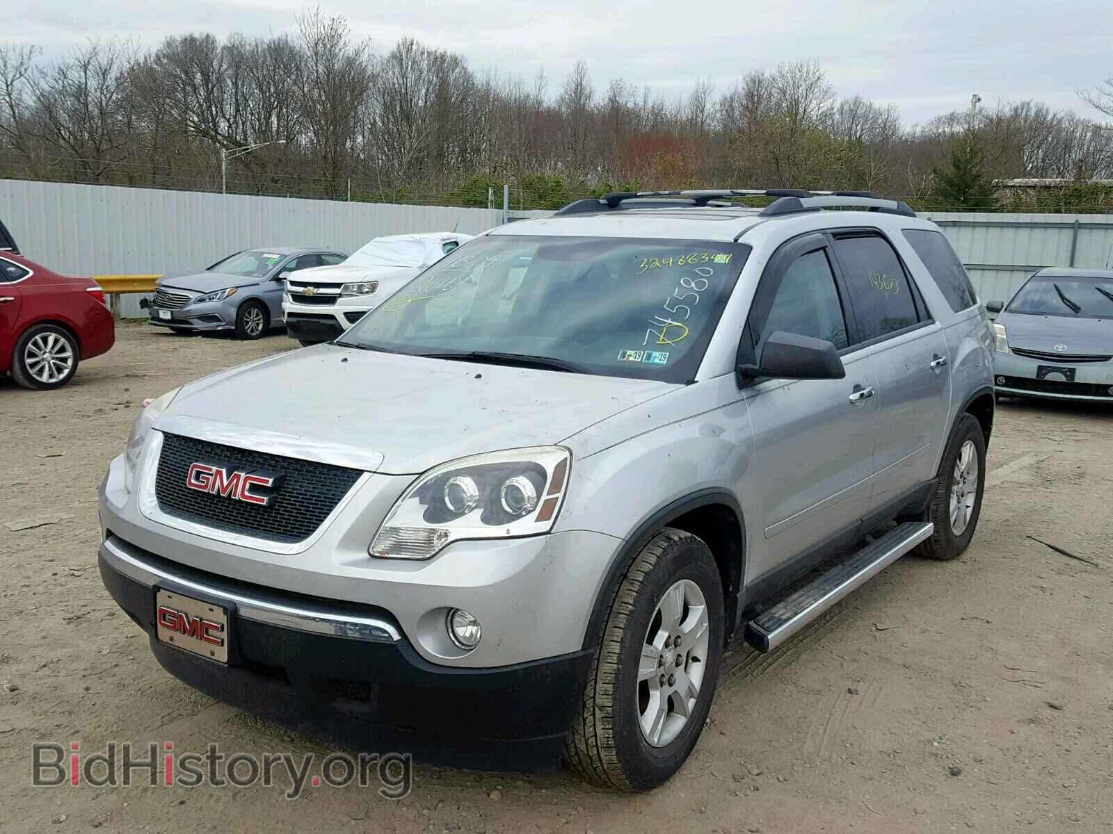 2010 GMC ACADIA SLE - VIN: 1GKLRLED2AJ231434 - Фото 2