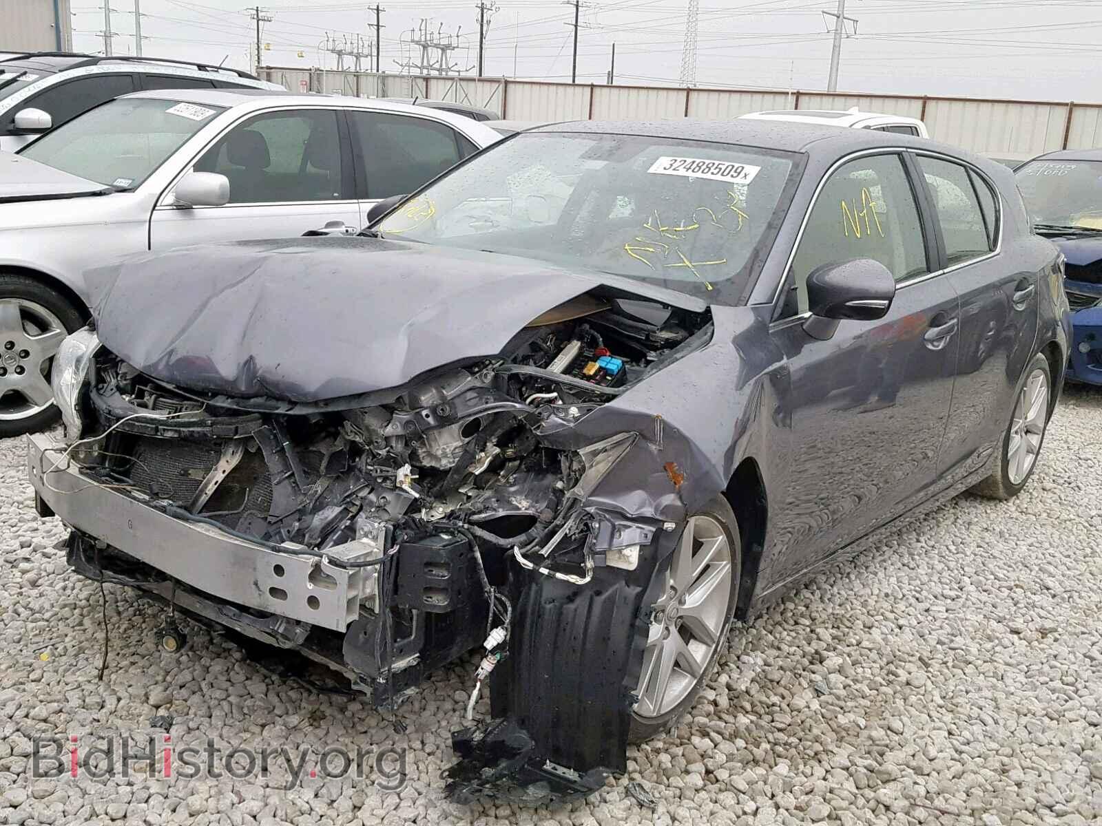 2016 LEXUS CT 200 - VIN: JTHKD5BH6G2261255 - Фото 2