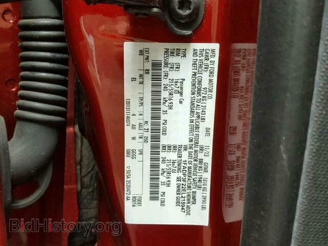2014 FORD FOCUS - VIN: 1FADP3F22EL215947 - Фото 10