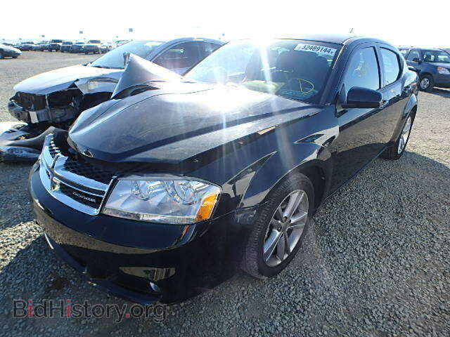 2011 DODGE AVENGER - VIN: 1B3BD1FG7BN573511 - Фото 2