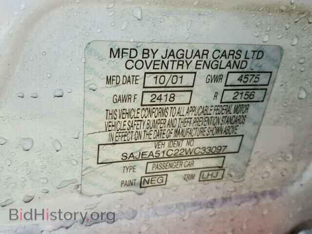 2002 JAGUAR X-TYPE - VIN: SAJEA51C22WC33097 - Photo 10