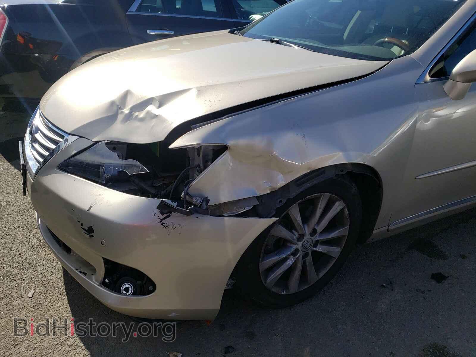 2010 LEXUS ES350 - VIN: JTHBK1EG5A2413292 - Фото 9
