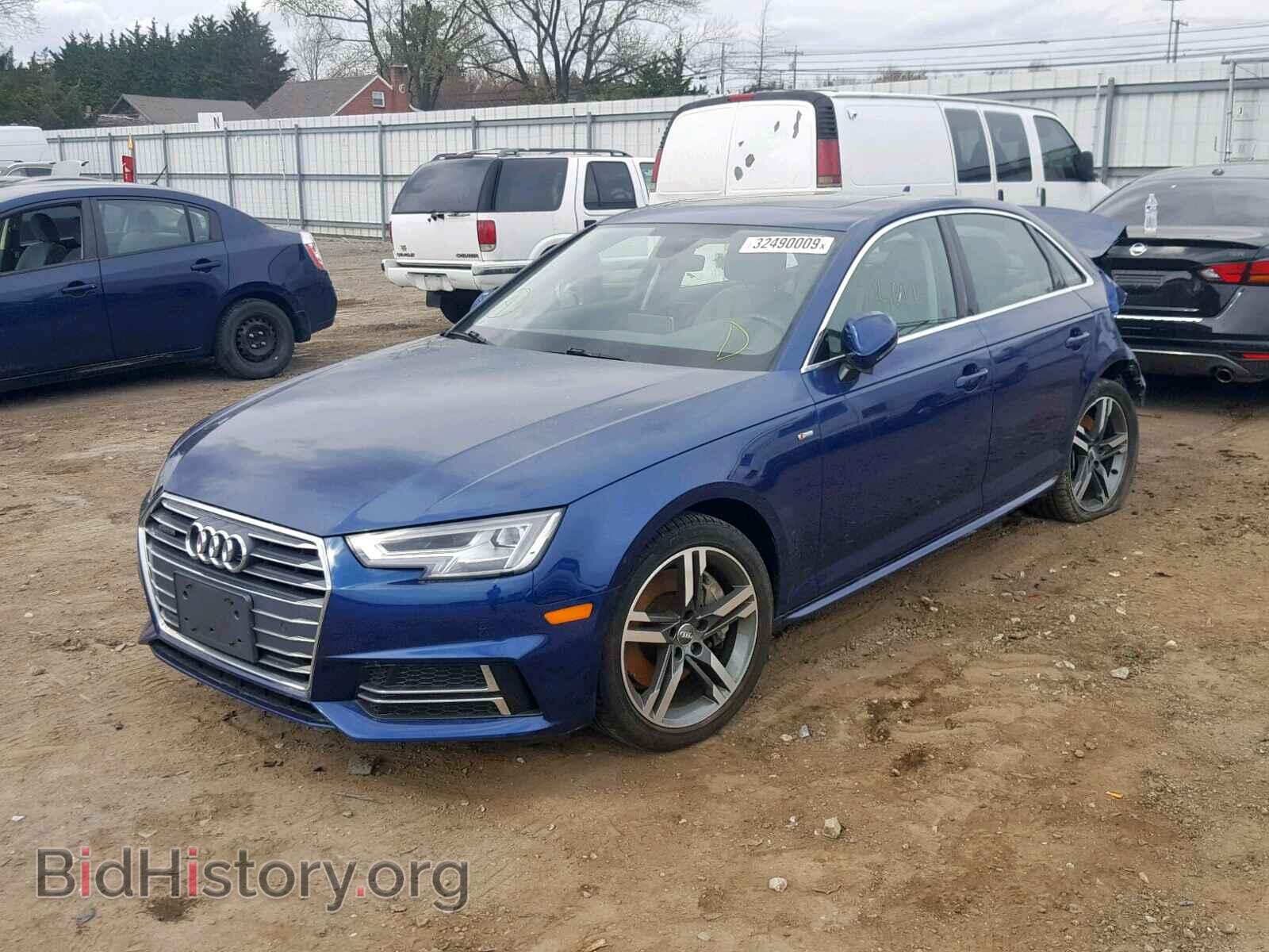 2017 AUDI A4 - VIN: WAUPNAF47HN052964 - Фото 2
