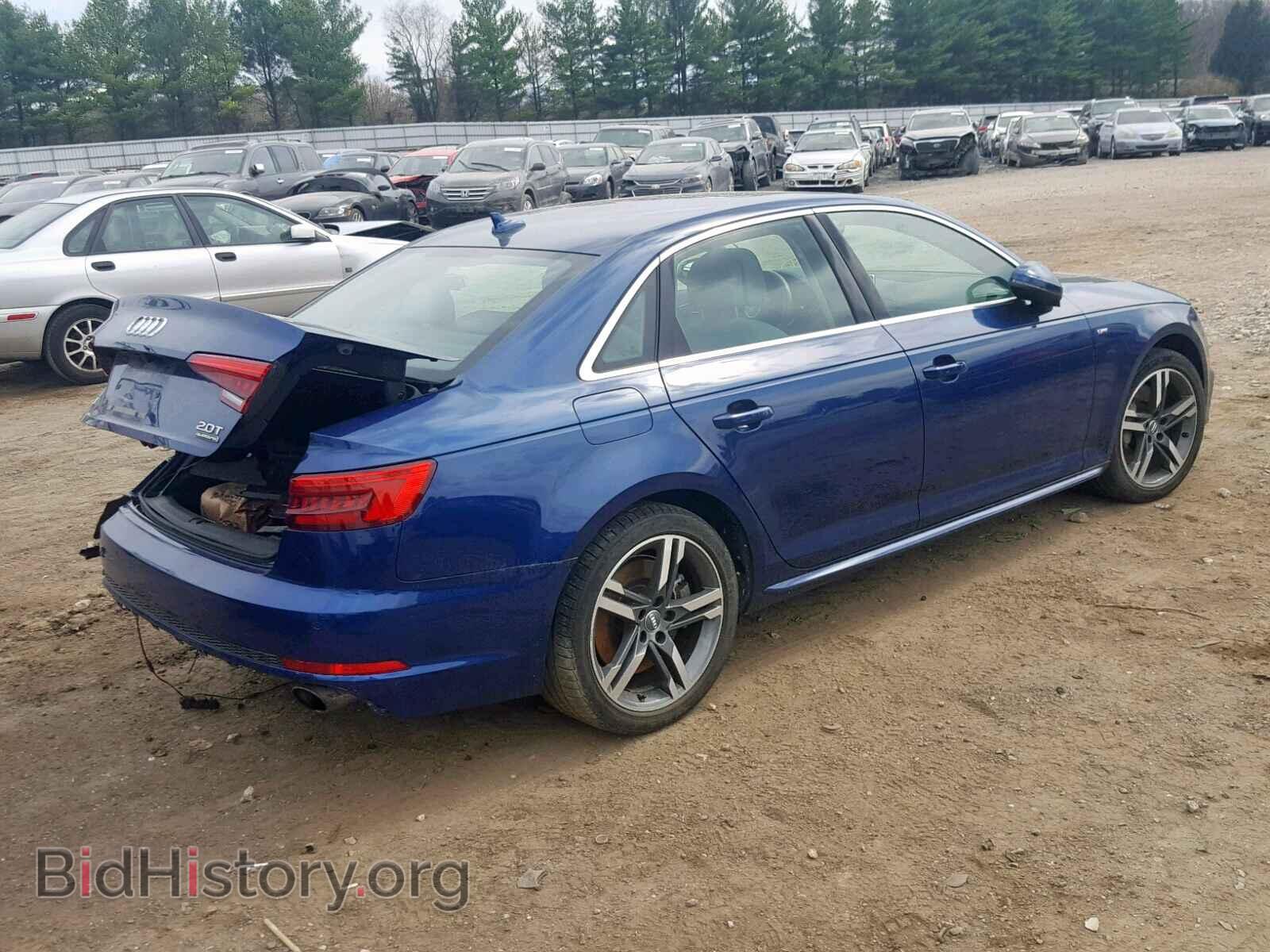 2017 AUDI A4 - VIN: WAUPNAF47HN052964 - Фото 4