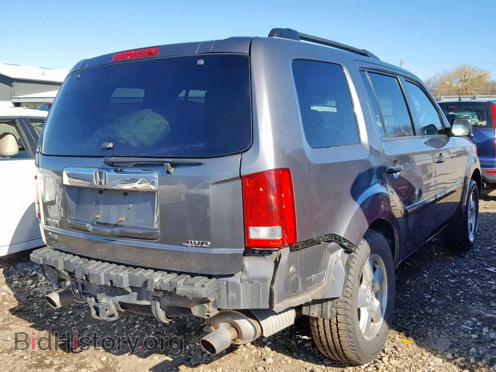 2011 HONDA PILOT EXL - VIN: 5FNYF4H57BB087070 - Фото 4