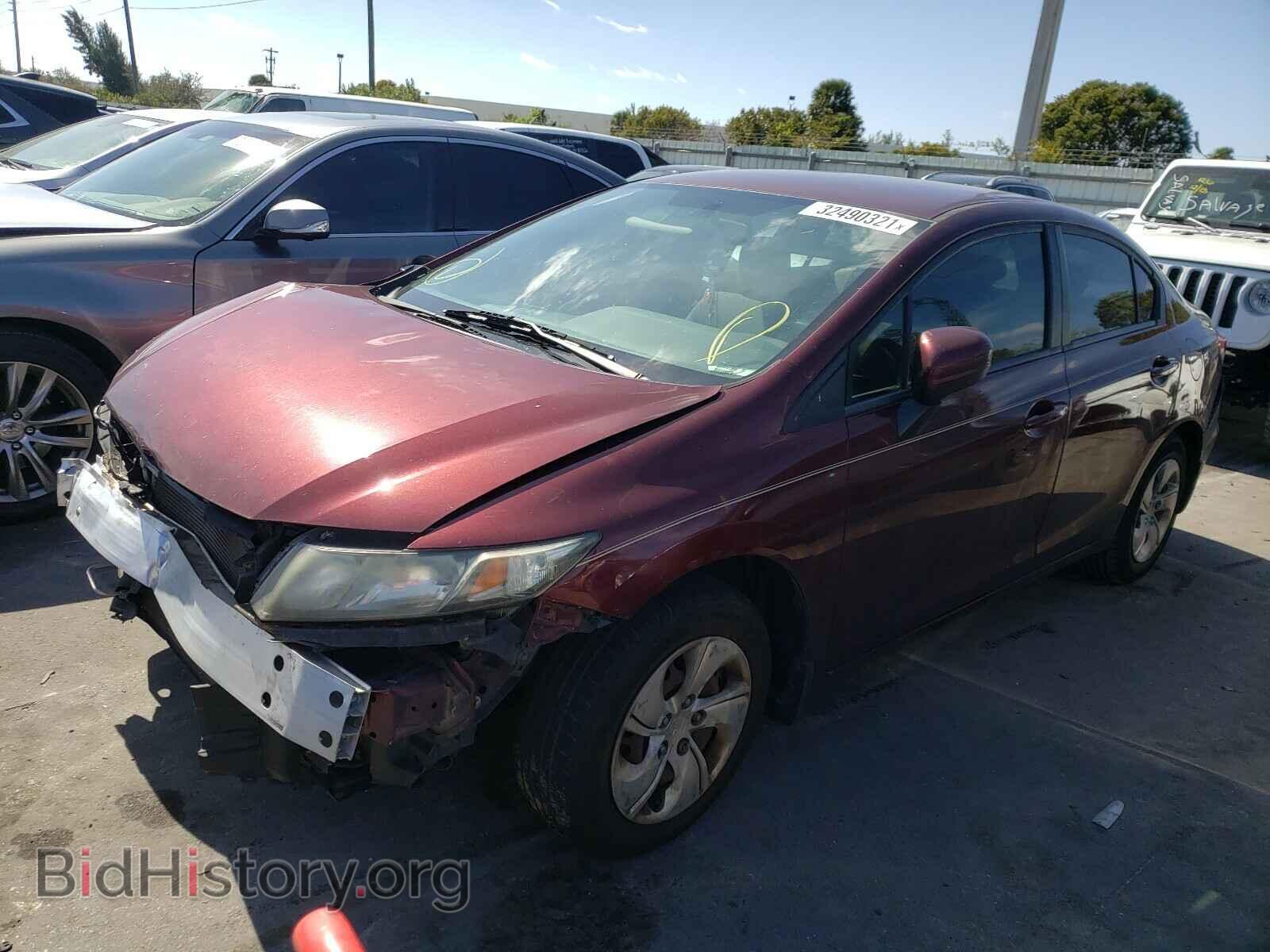 2014 HONDA CIVIC - VIN: 19XFB2F56EE053304 - Фото 2