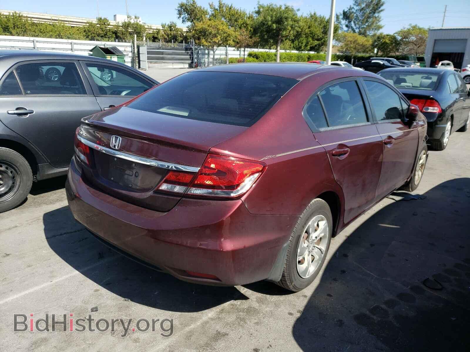 2014 HONDA CIVIC - VIN: 19XFB2F56EE053304 - Фото 4