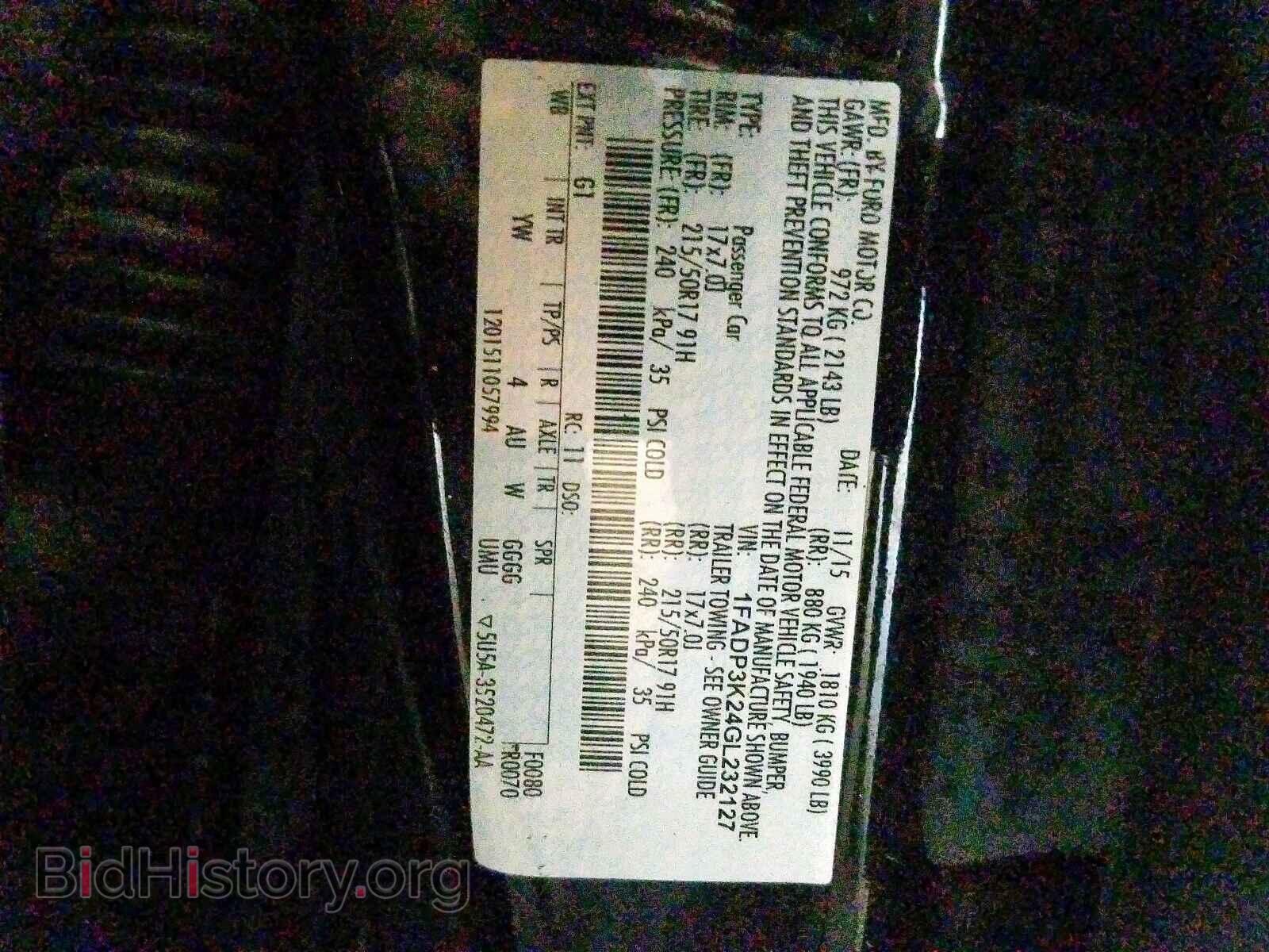 2016 FORD FOCUS - VIN: 1FADP3K24GL232127 - Photo 10