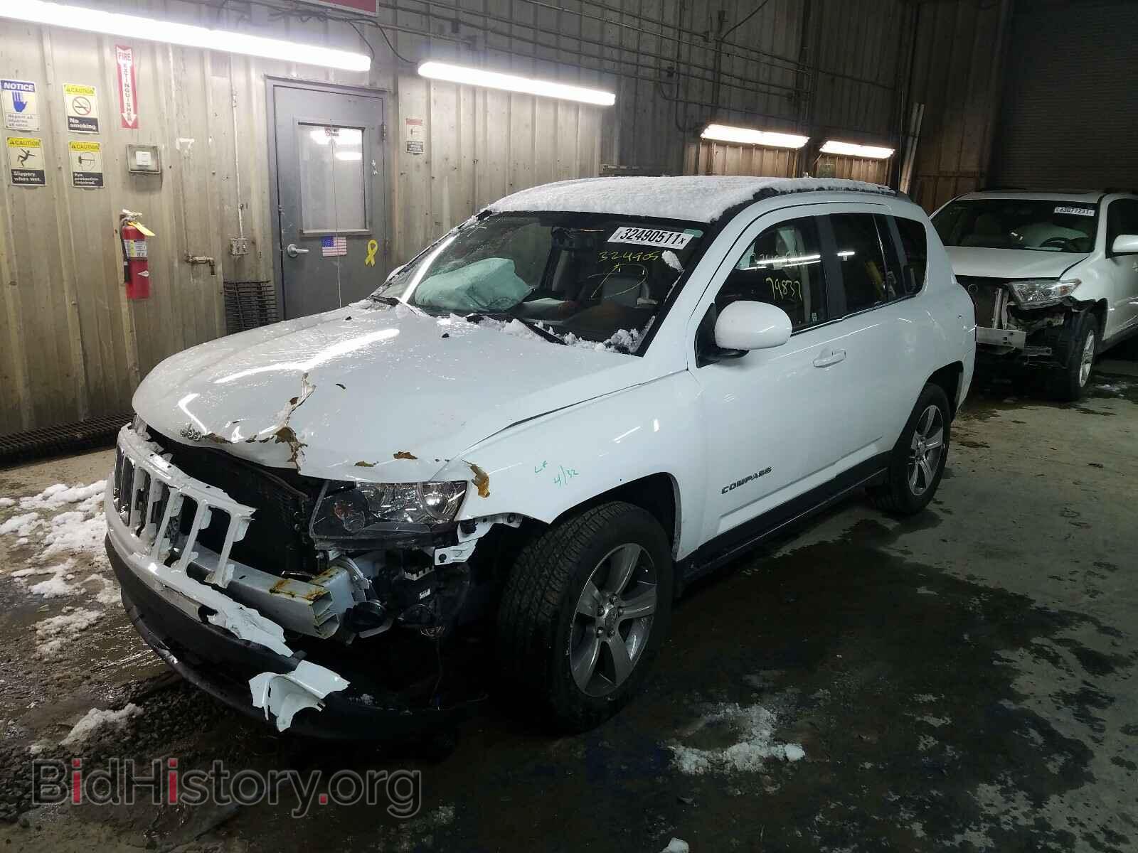 2016 JEEP COMPASS - VIN: 1C4NJDEB8GD738782 - Фото 2