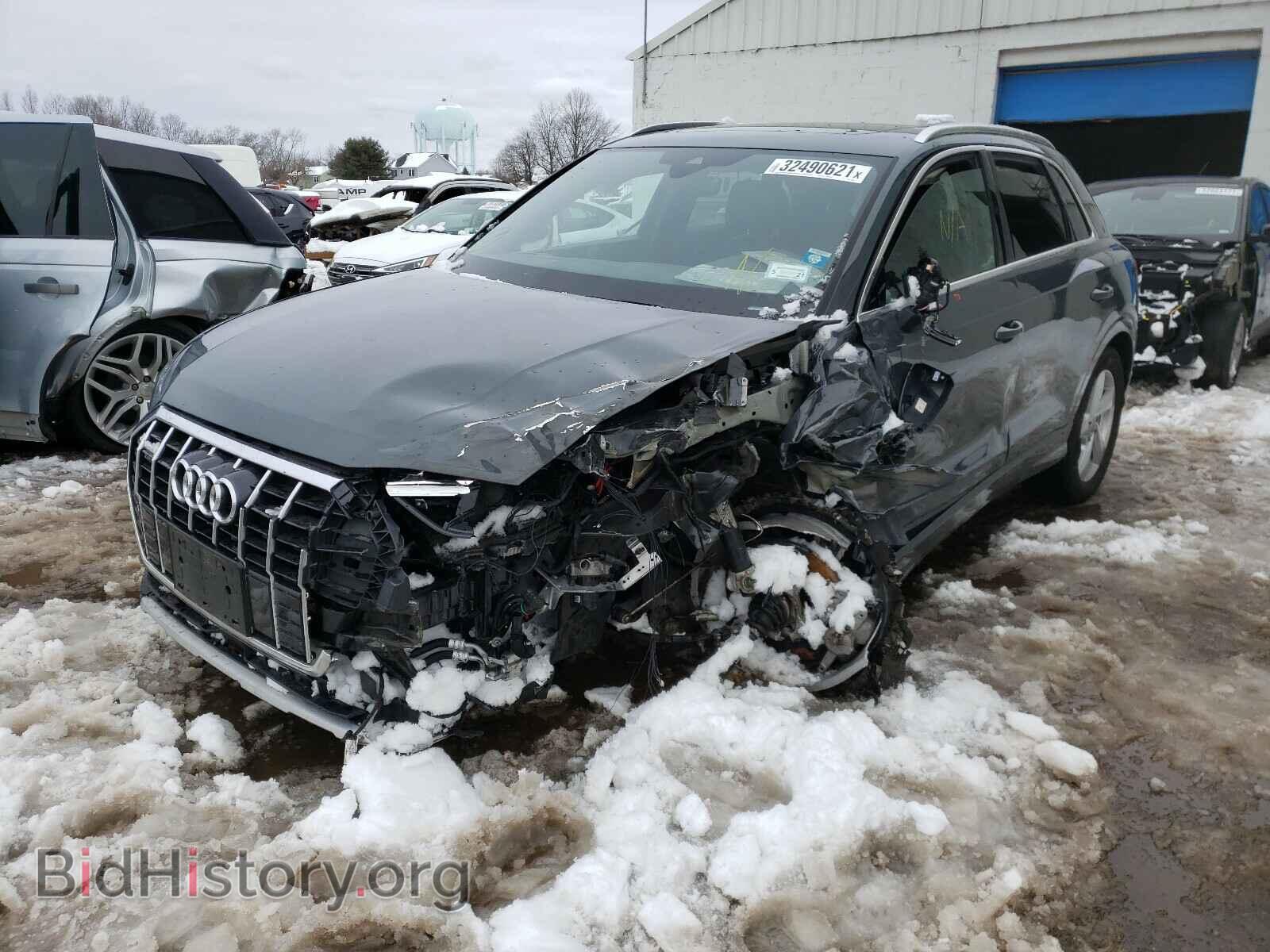 2020 AUDI Q3 - VIN: WA1AECF39L1078617 - Фото 2