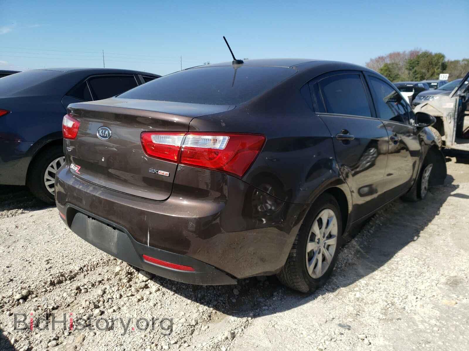 2012 KIA RIO - VIN: KNADN4A31C6055719 - Фото 4