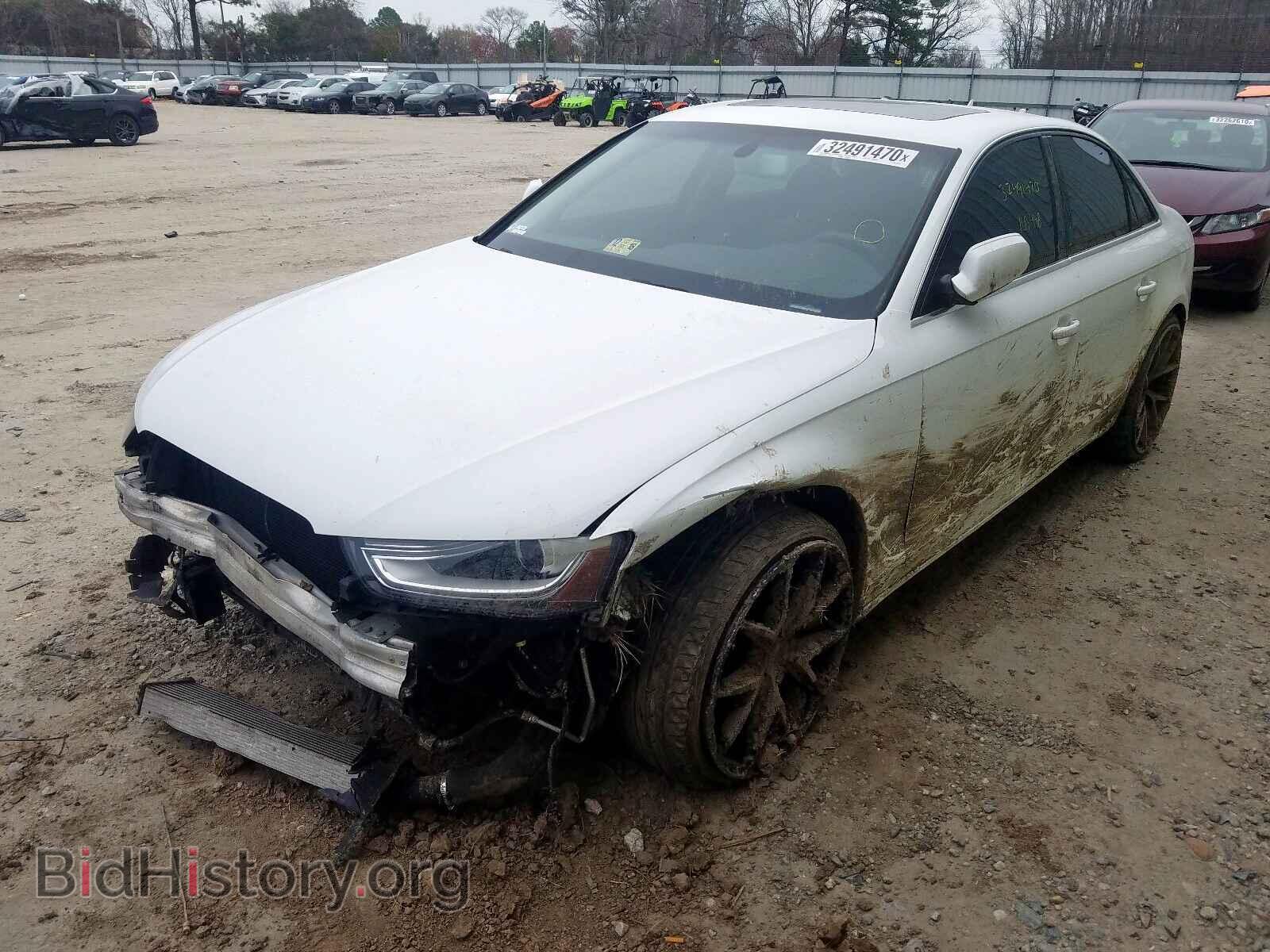 2013 AUDI A4 - VIN: WAUBFAFL0DN038283 - Photo 2