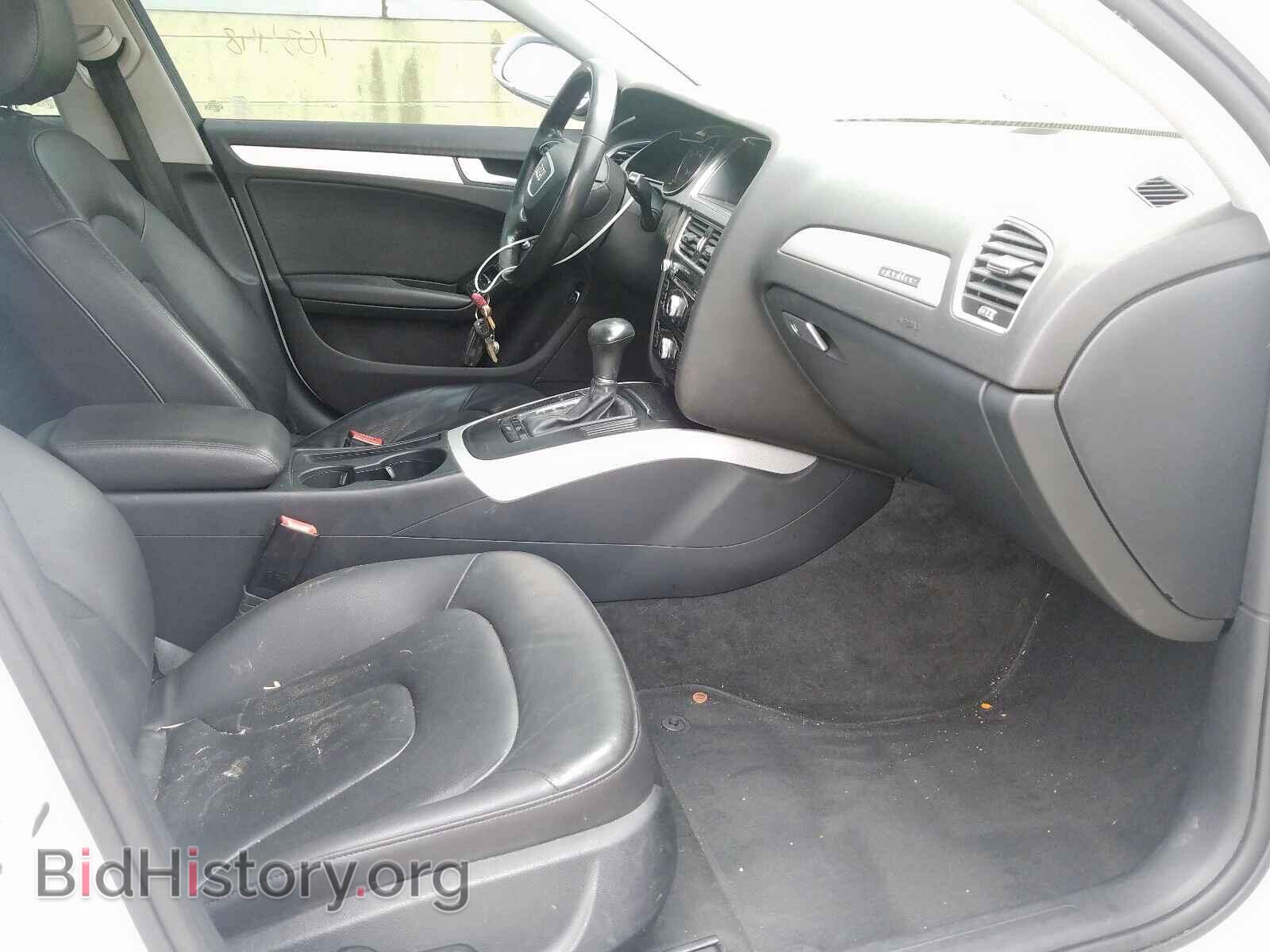 2013 AUDI A4 - VIN: WAUBFAFL0DN038283 - Photo 5
