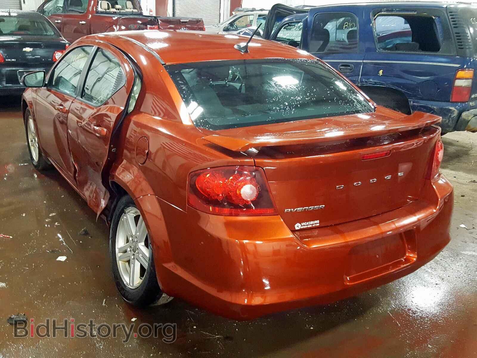 2012 DODGE AVENGER - VIN: 1C3CDZCB1CN154750 - Фото 3
