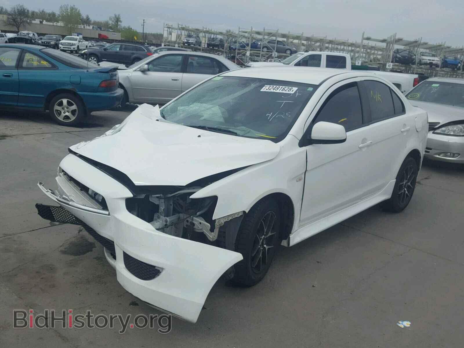 2014 MITSUBISHI LANCER - VIN: JA32U2FU1EU010666 - Фото 2