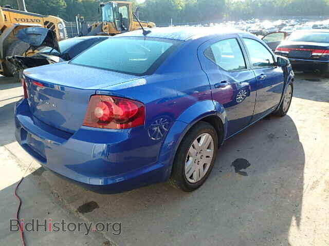 2014 DODGE AVENGER - VIN: 1C3CDZAB3EN138734 - Фото 4