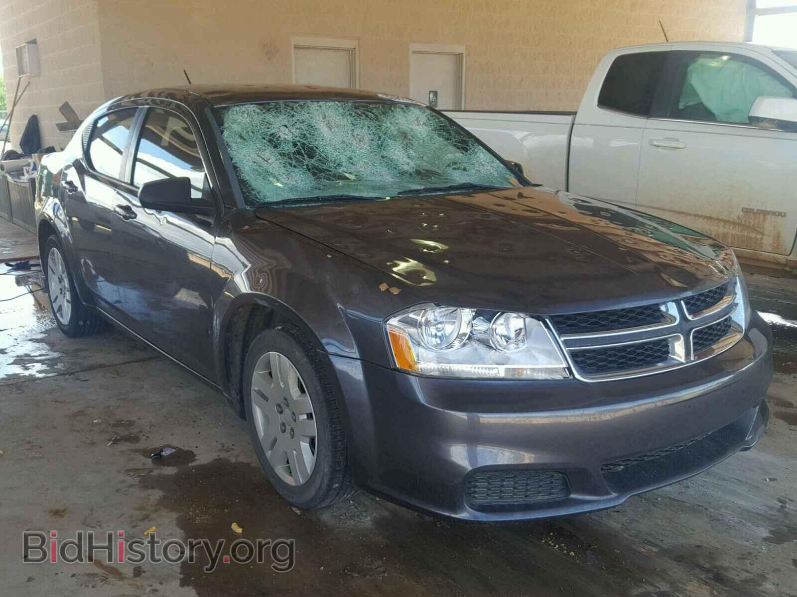 Фотография 1C3CDZAG9EN219801 - DODGE AVENGER 2014