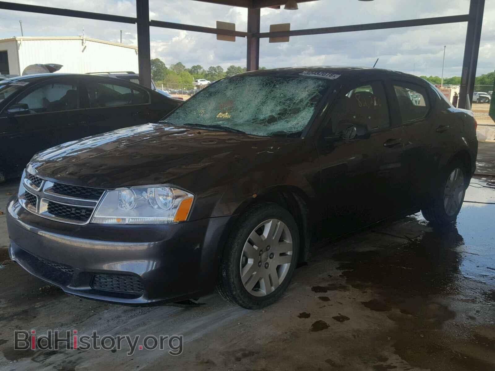 2014 DODGE AVENGER - VIN: 1C3CDZAG9EN219801 - Фото 2