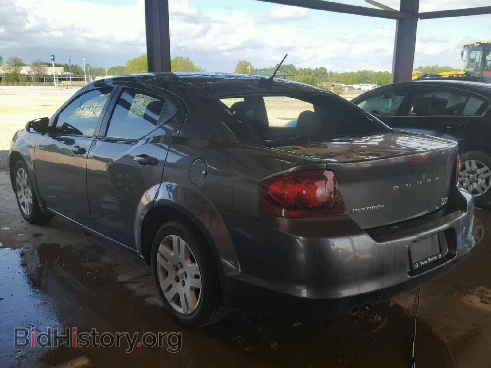 2014 DODGE AVENGER - VIN: 1C3CDZAG9EN219801 - Фото 3