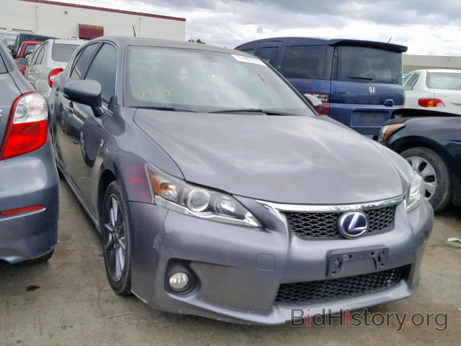 Photo JTHKD5BH9C2073971 - LEXUS CT 200 2012