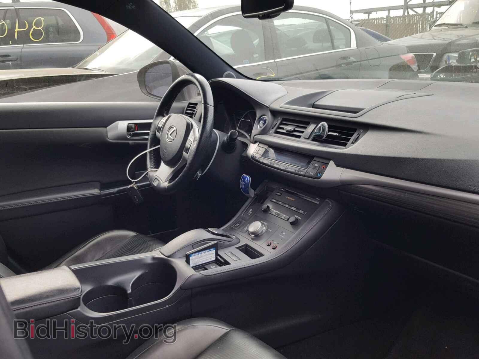2012 LEXUS CT 200 - VIN: JTHKD5BH9C2073971 - Фото 5