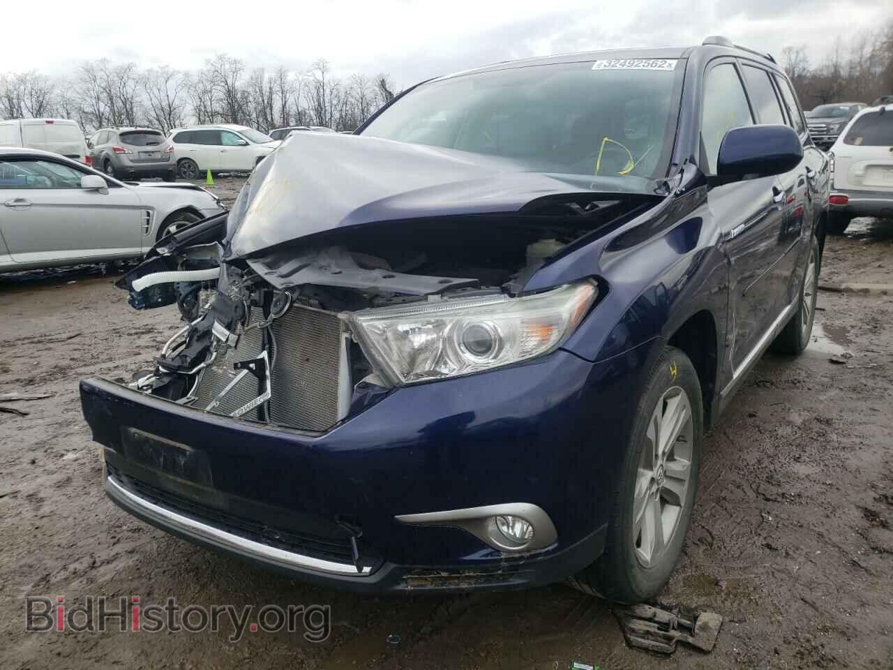2013 TOYOTA HIGHLANDER - VIN: 5TDDK3EH2DS176269 - Фото 2