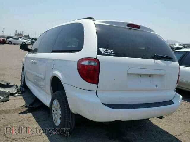 2007 DODGE CARAVAN - VIN: 1D4GP24R97B254614 - Фото 3