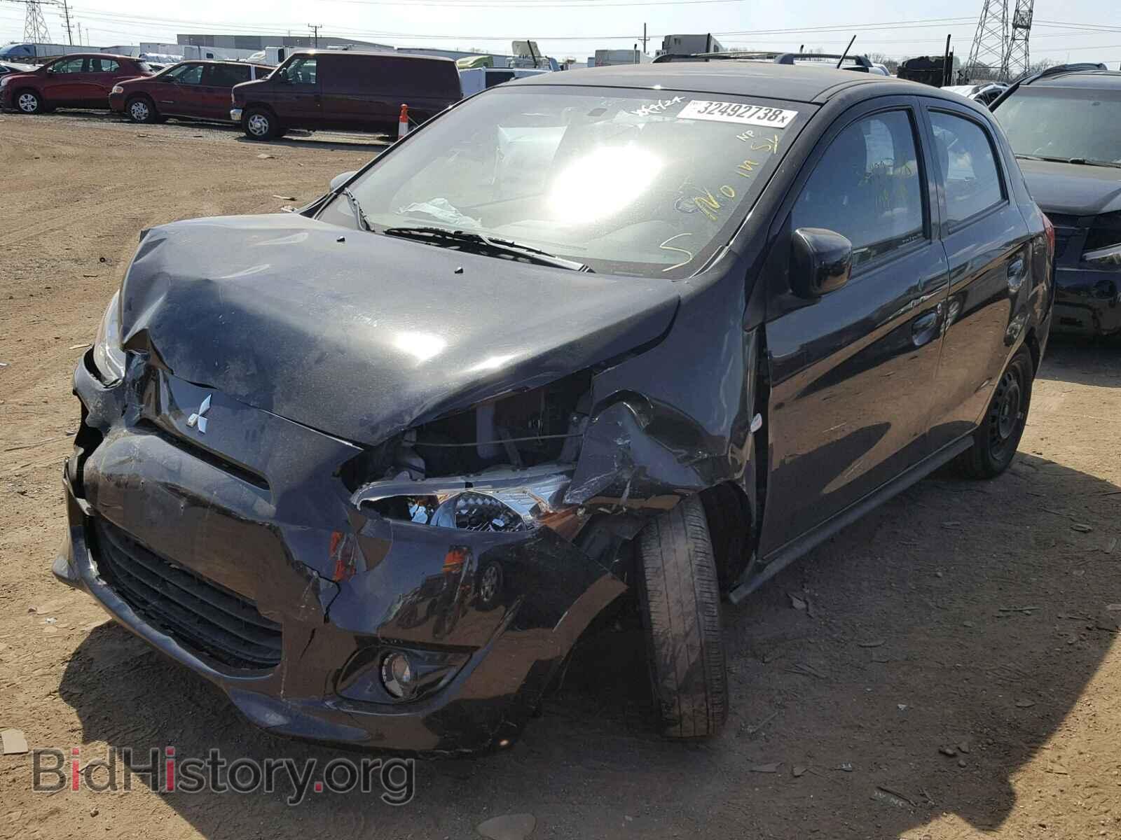 2015 MITSUBISHI MIRAGE - VIN: ML32A3HJ5FH034985 - Фото 2