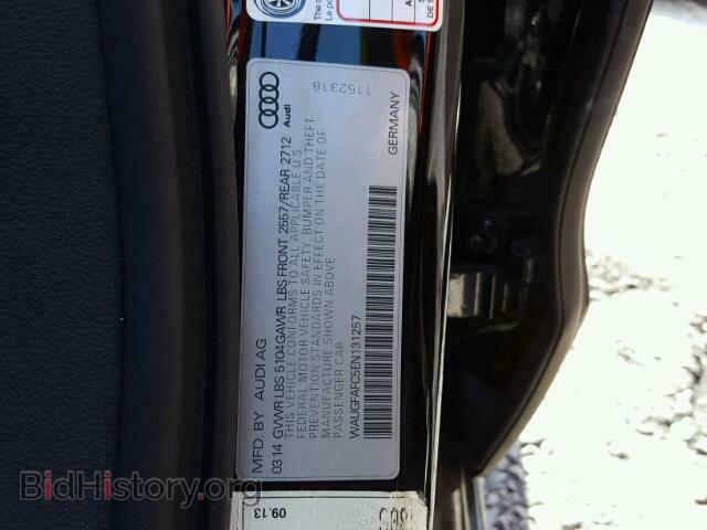 2014 AUDI A6 - VIN: WAUGFAFC5EN131257 - Фото 10