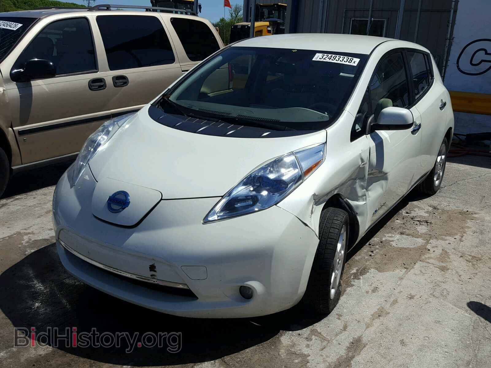 2011 NISSAN LEAF - VIN: JN1AZ0CP9BT009397 - Фото 2