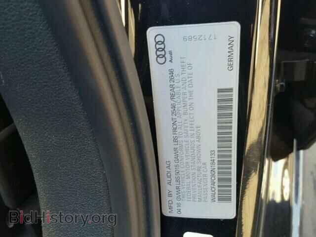 2016 AUDI A6 - VIN: WAUCFAFC8GN184133 - Фото 10