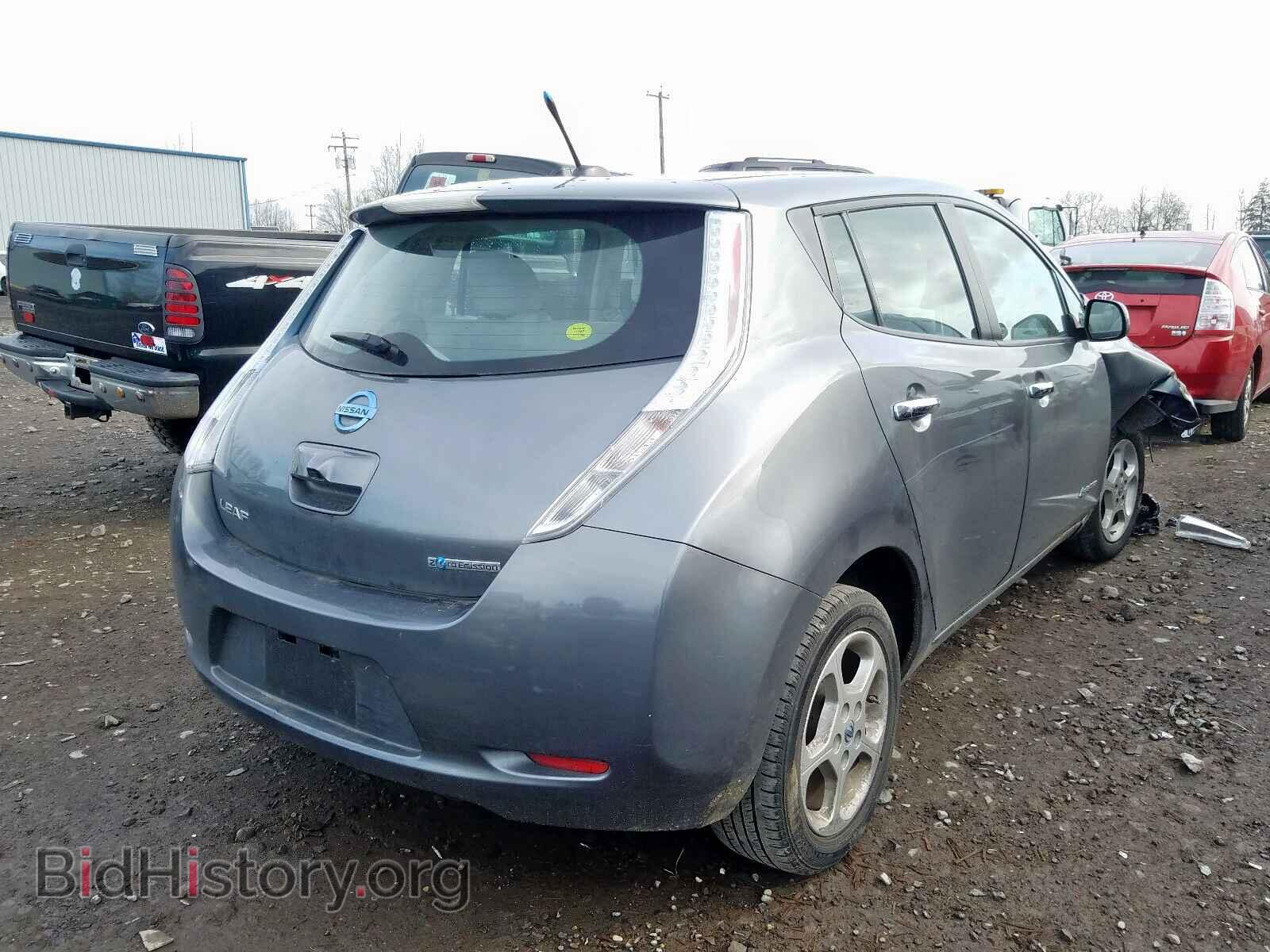 2014 NISSAN LEAF - VIN: 1N4AZ0CP4EC335633 - Фото 4