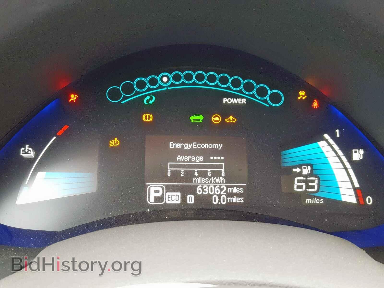 2014 NISSAN LEAF - VIN: 1N4AZ0CP4EC335633 - Фото 8