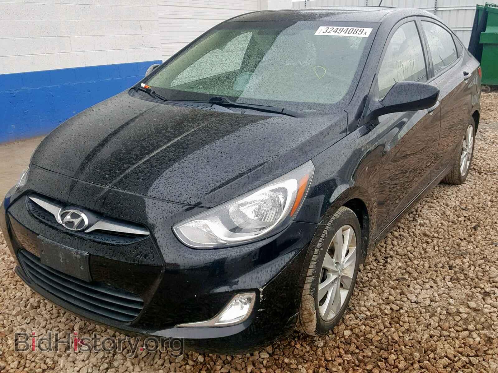 2012 HYUNDAI ACCENT - VIN: KMHCU4AE7CU085799 - Фото 2