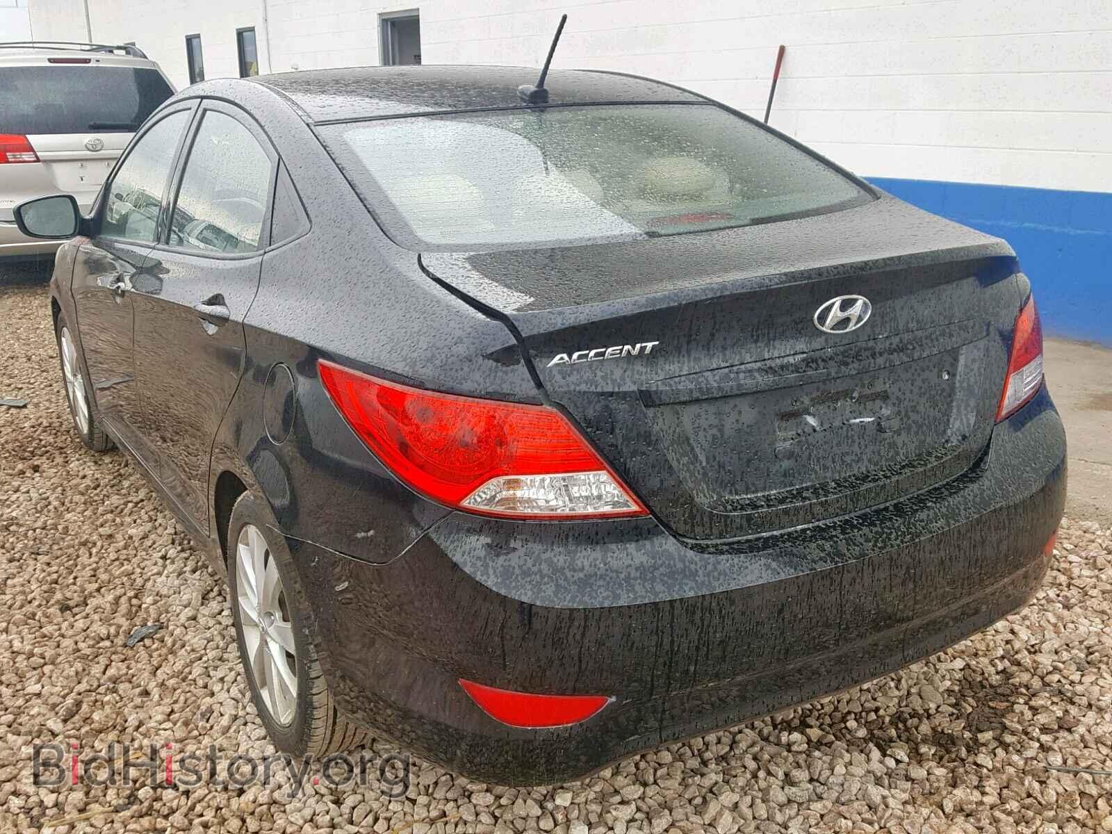2012 HYUNDAI ACCENT - VIN: KMHCU4AE7CU085799 - Фото 3