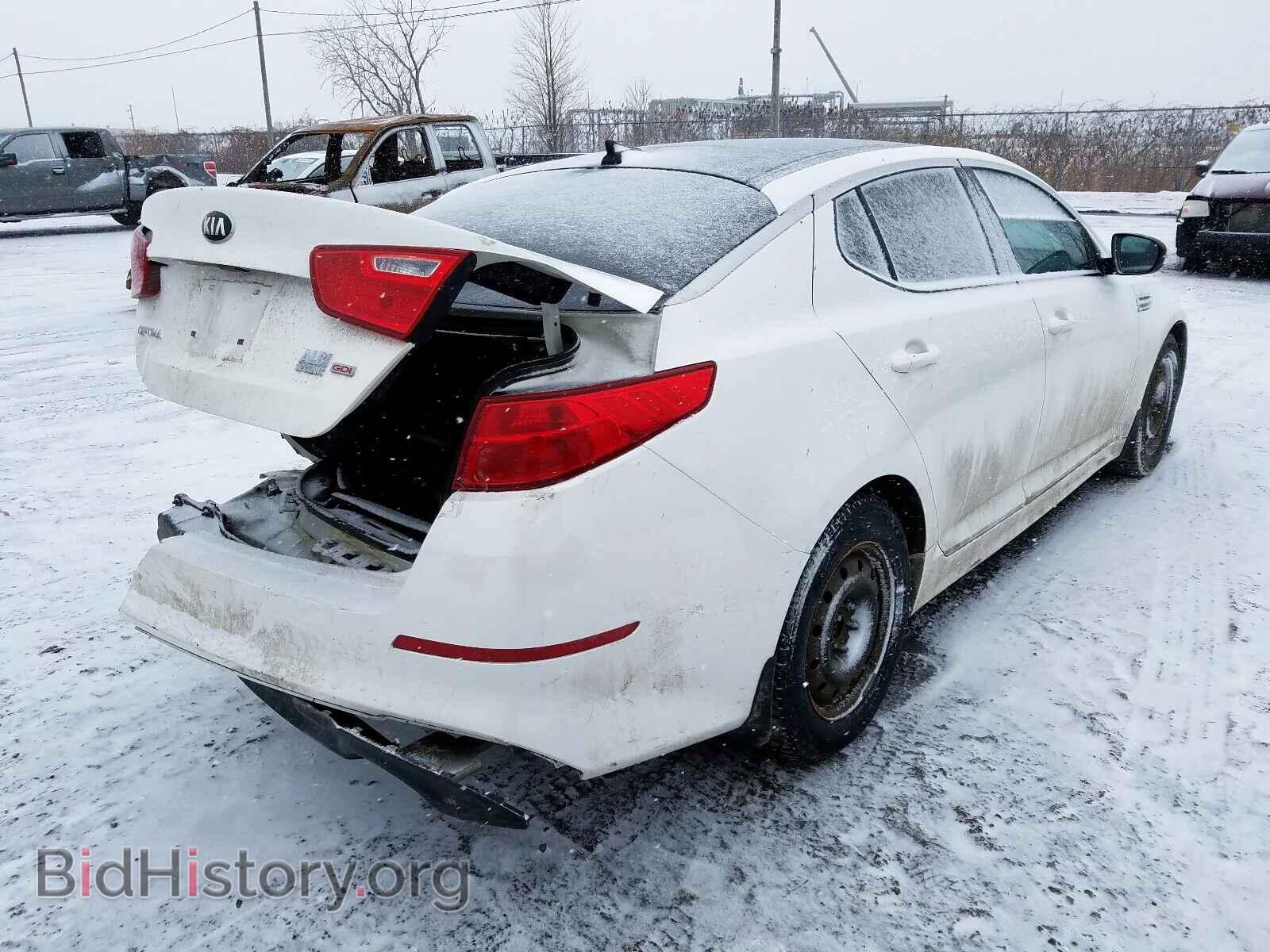 2014 KIA OPTIMA - VIN: KNAGM4A7XE5453524 - Фото 4