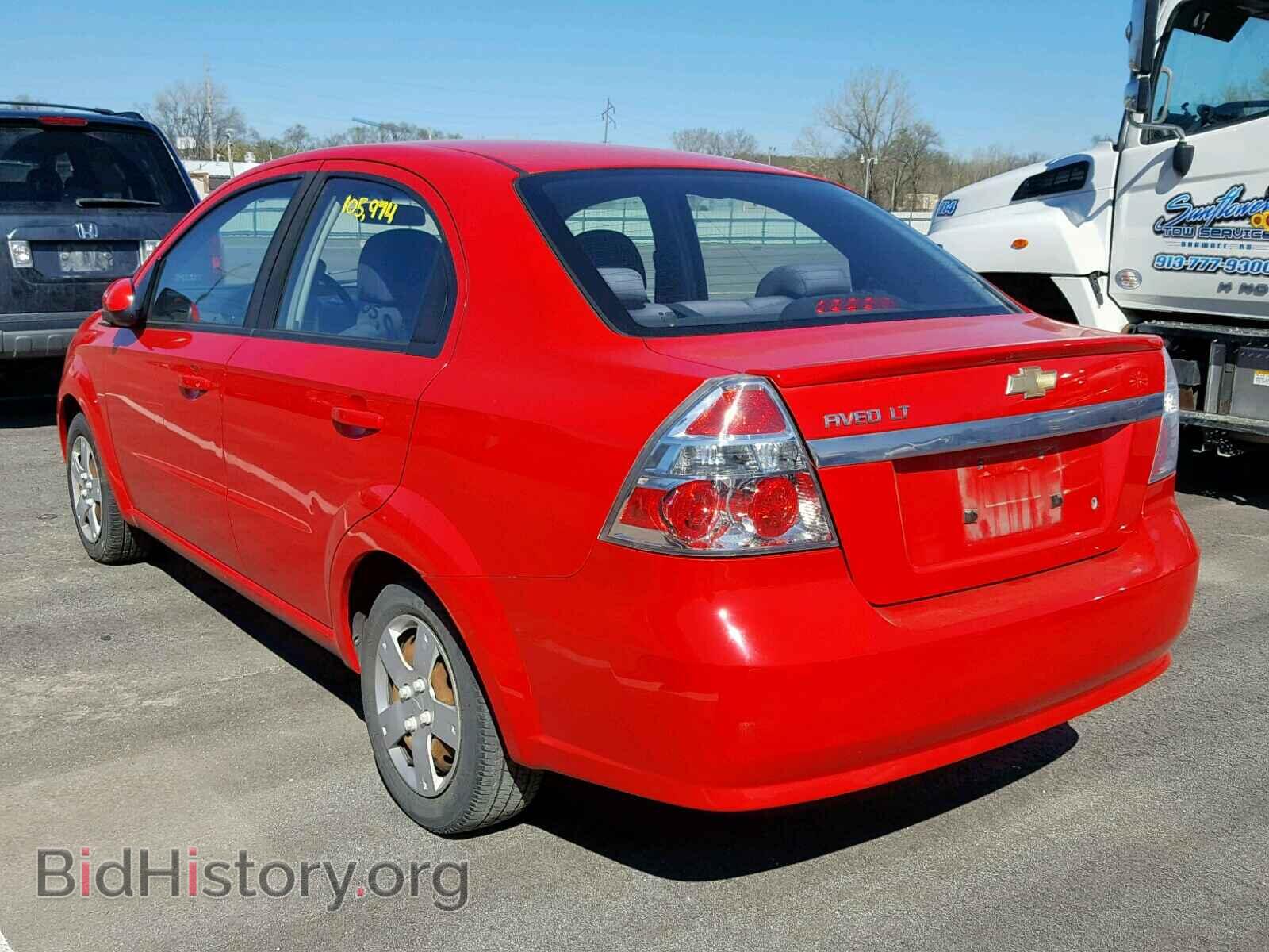 2011 CHEVROLET AVEO - VIN: KL1TD5DE3BB127327 - Фото 3