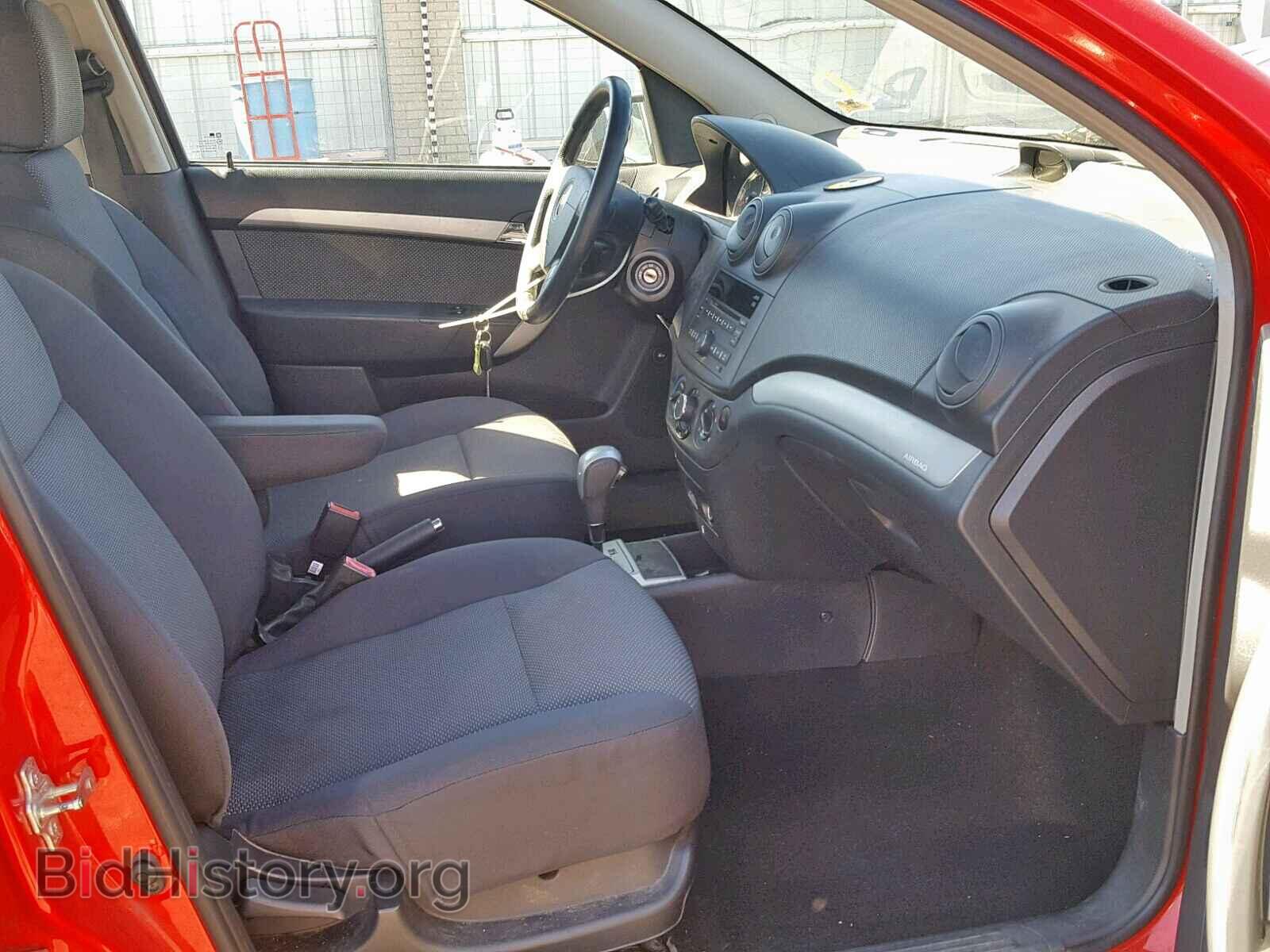 2011 CHEVROLET AVEO - VIN: KL1TD5DE3BB127327 - Фото 5
