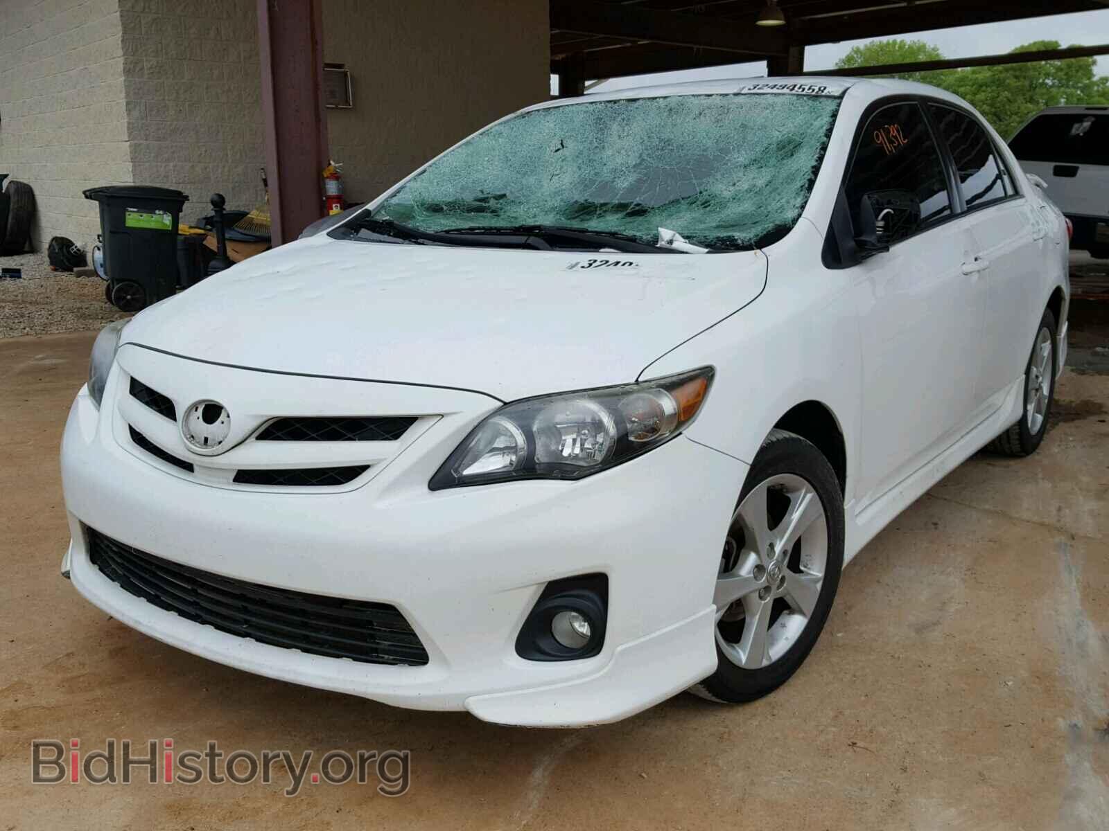2011 TOYOTA COROLLA BA - VIN: 2T1BU4EE0BC715507 - Фото 2