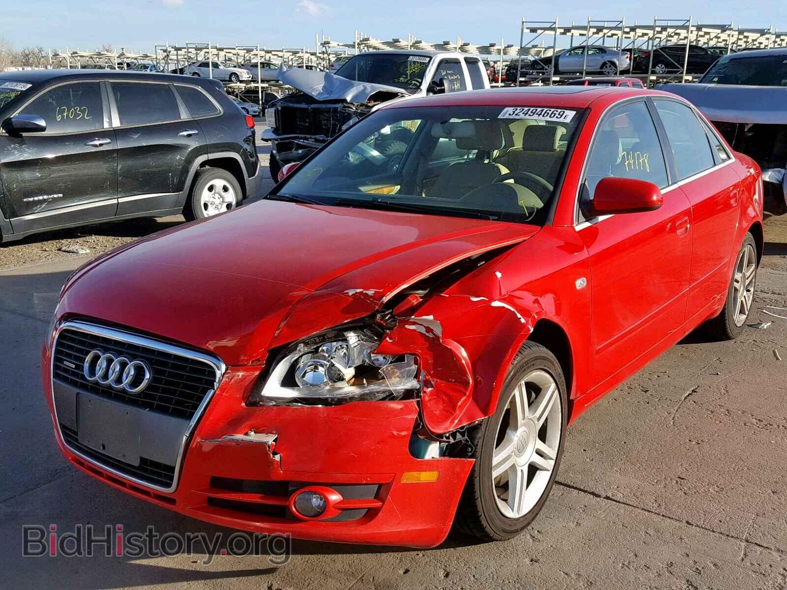 2007 AUDI A4 - VIN: WAUDF78EX7A090848 - Фото 2