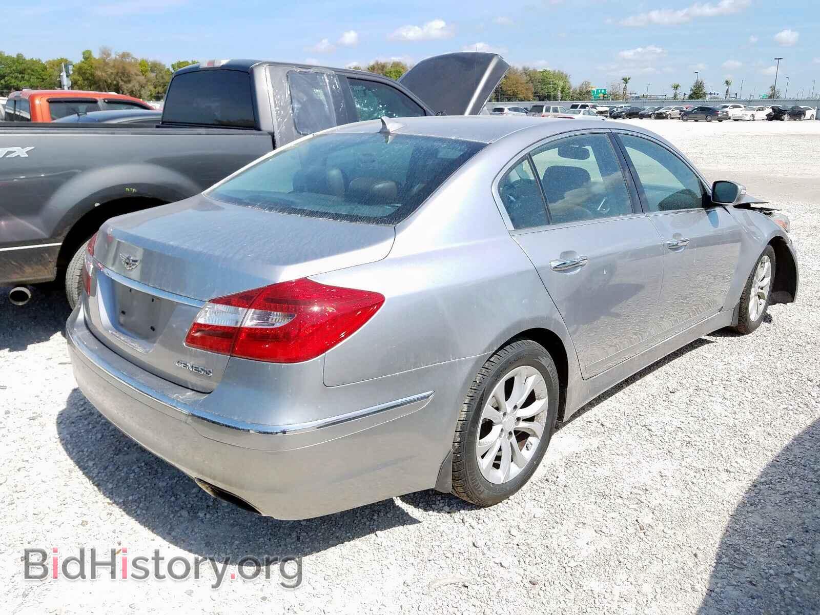 2012 HYUNDAI GENESIS - VIN: KMHGC4DDXCU196631 - Фото 4