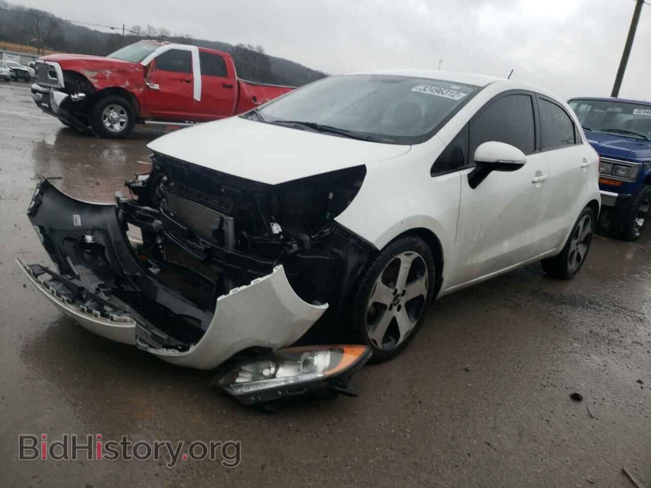 2012 KIA RIO - VIN: KNADN5A3XC6091978 - Фото 2
