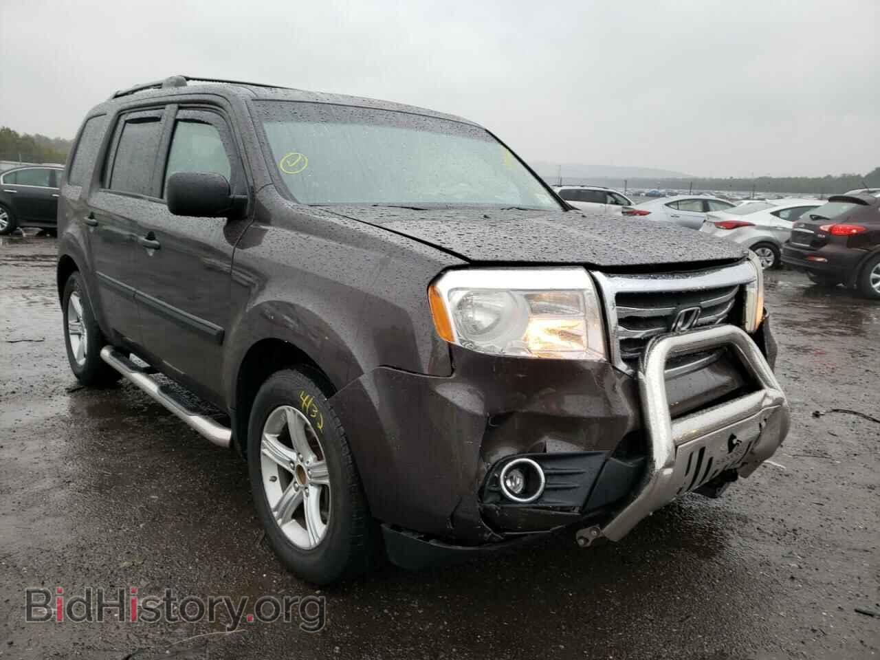 Photo 5FNYF4H23CB009828 - HONDA PILOT 2012