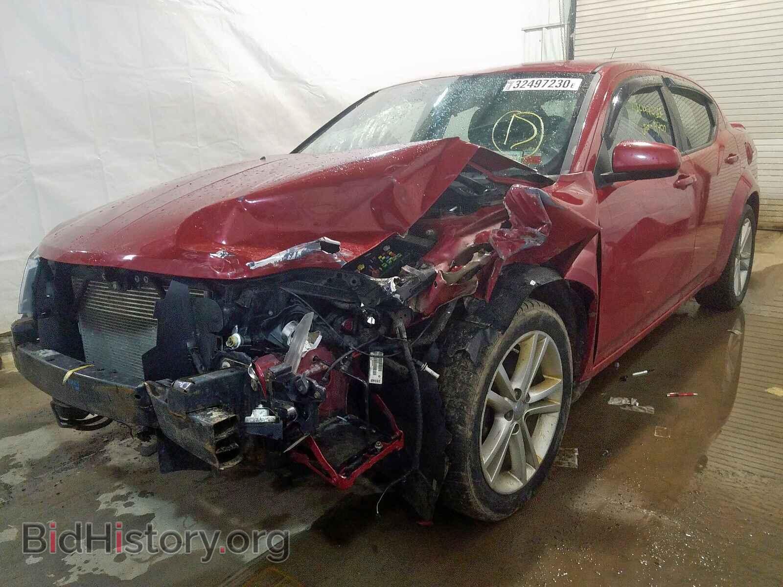 2011 DODGE AVENGER - VIN: 1B3BD1FGXBN510757 - Фото 2