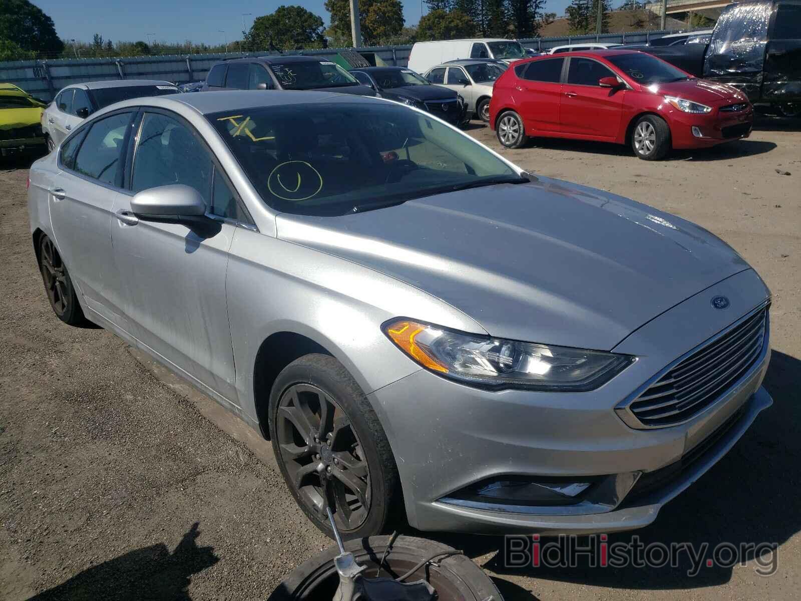 Photo 3FA6P0HD6JR223079 - FORD FUSION 2018